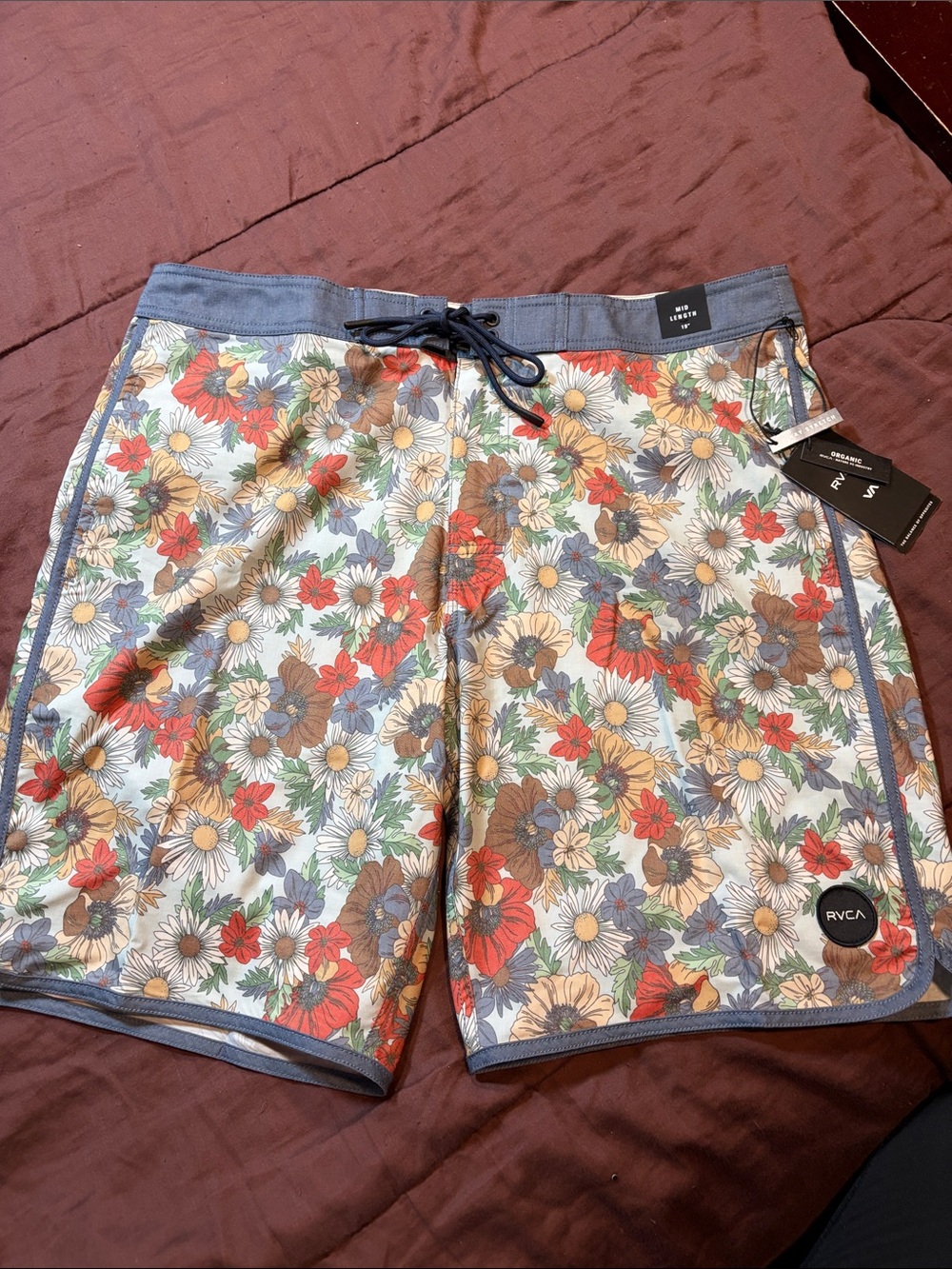 Men’s Boardshorts By RVCA Brand, NWT!
